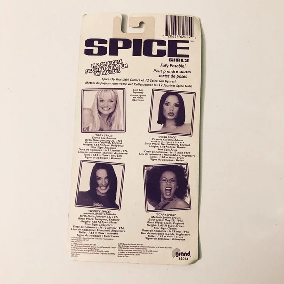 Vintage 1998 Scary Spice Girls 6 Inch Tall Action Figure Doll  Mel B Damaged - Picture 4 of 14